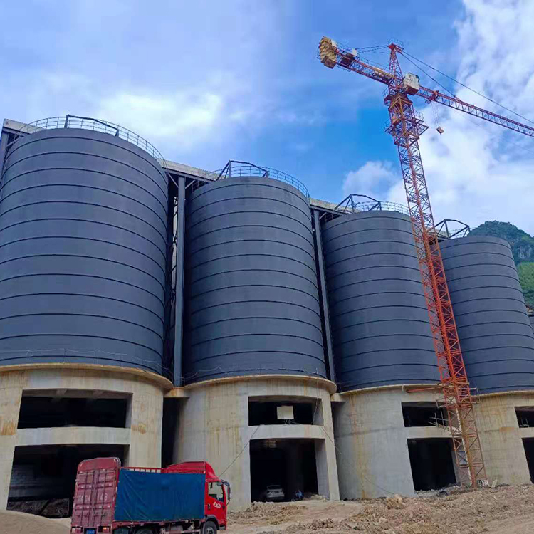 宜宾骨料钢板仓建造施工周期从规划到竣工的每一步